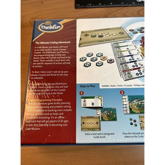 NEW Code Master Programming Logic Board Game - Factory Sealed Box - Picture 7 of 8